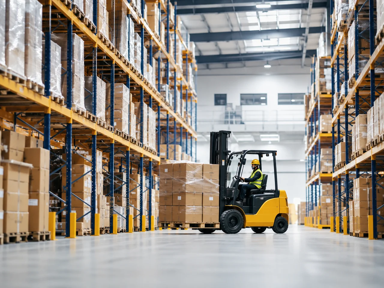 Modern warehouse and cargo consolidation
