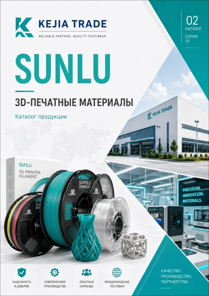 SUNLU 3D Printing Materials Catalog 2025