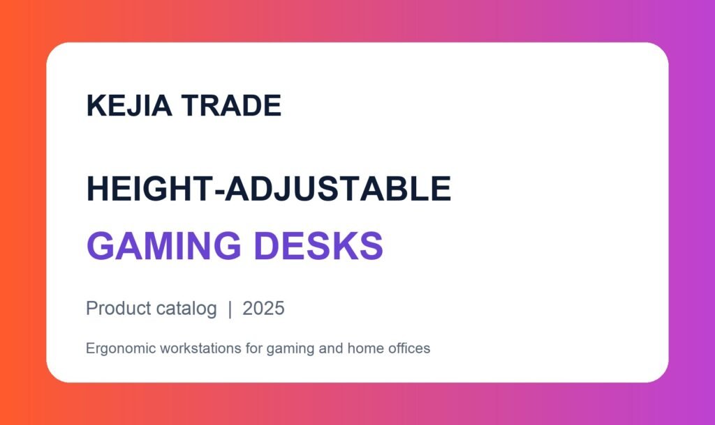 Height-Adjustable Gaming Desks