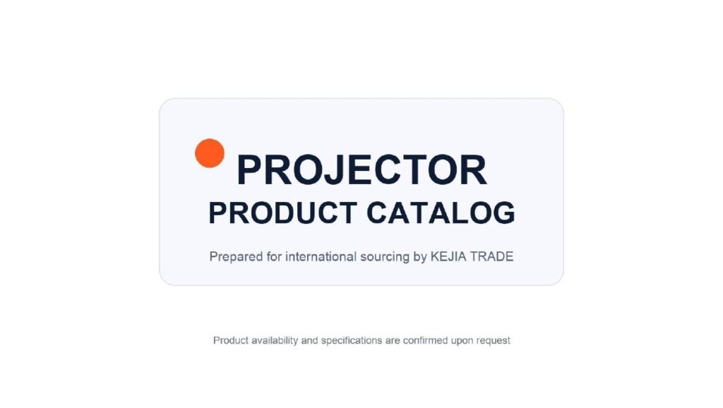 Projectors — Product Catalog (EN)