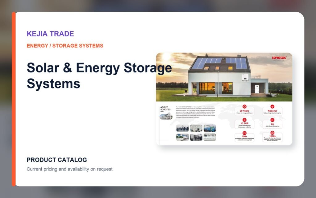 Solar & Energy Storage Systems