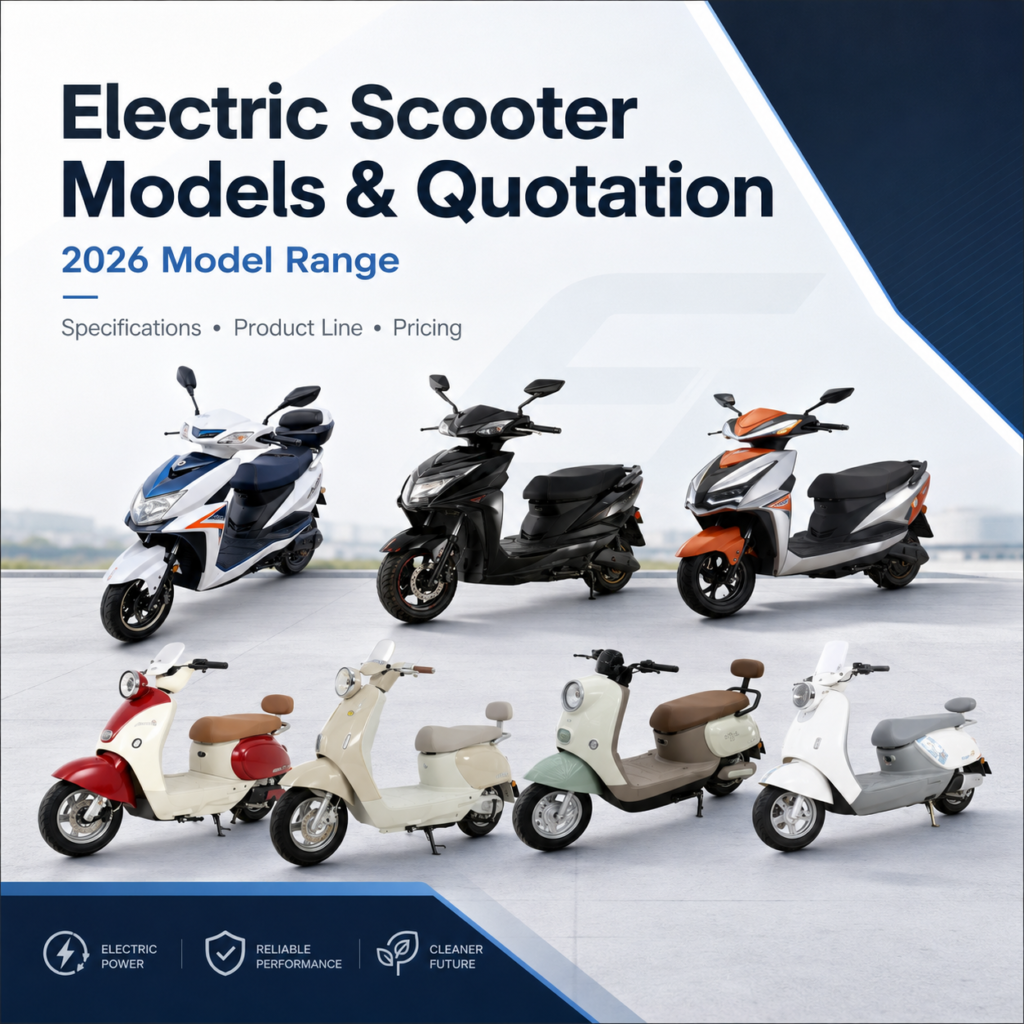 Electric Scooter Models & Quotation 2026