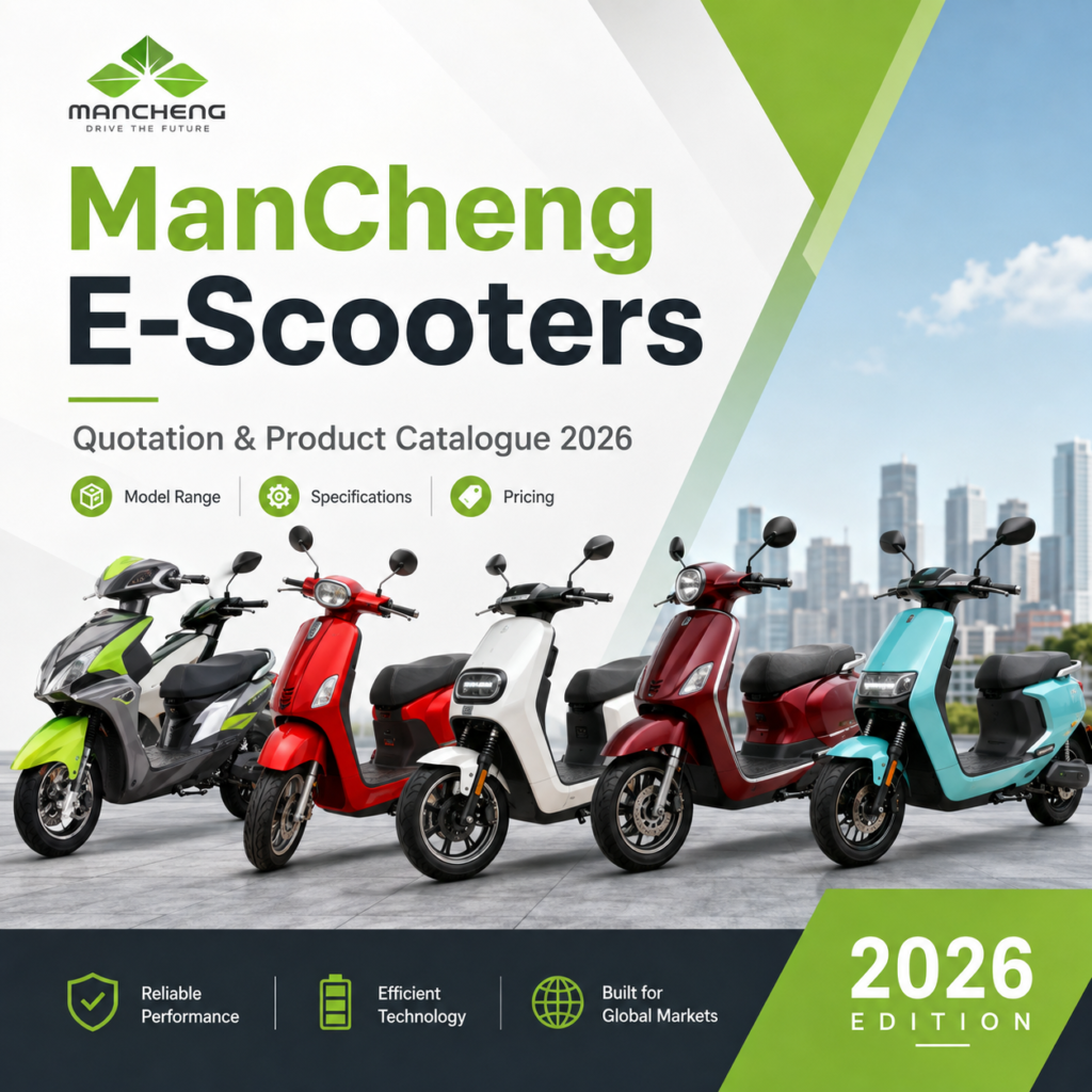 ManCheng E-Scooters – Quotation & Product Catalogue 2026