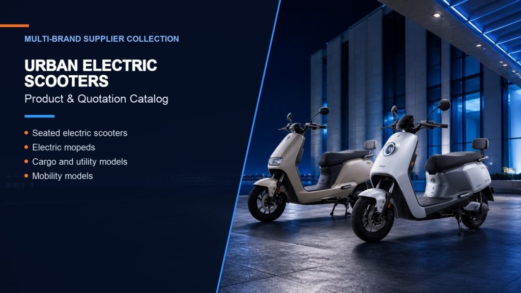 Multi-Brand Urban Electric Scooters